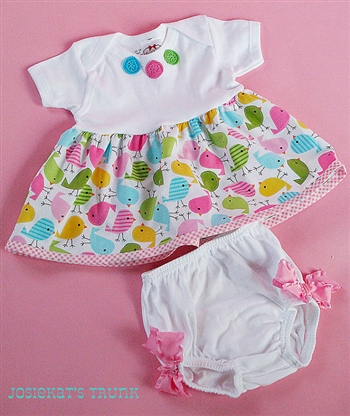 Easter Peep Babydoll Set