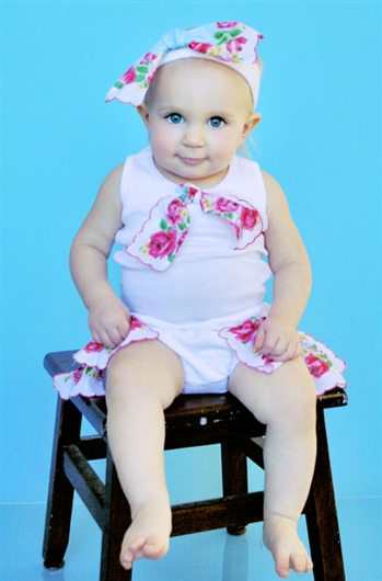 Shabby Baby Hankie Summer Set