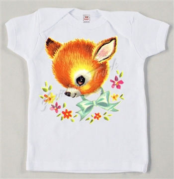 Retro Baby Deer Vintage Tee