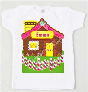 Retro Gingerbread House Vintage Tee