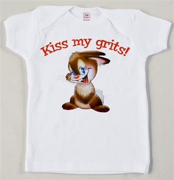 Retro "Kiss My Grits" Vintage Tee