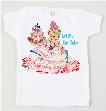 Retro Marie Antoinette Cake Vintage Tee