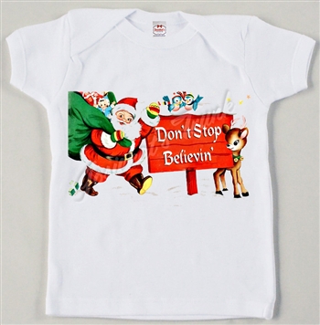 Retro "Don't Stop Believin" Vintage Tee