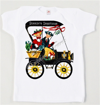 Retro Old-Fashioned Car Vintage Tee