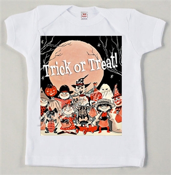 Retro Halloween Trick or Treat 