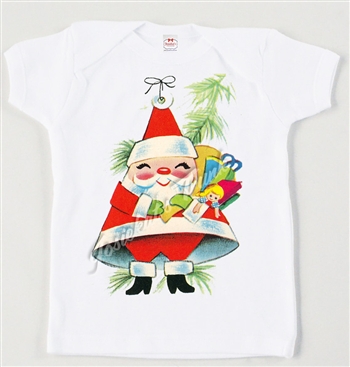 Retro Santa Ornament Vintage Tee