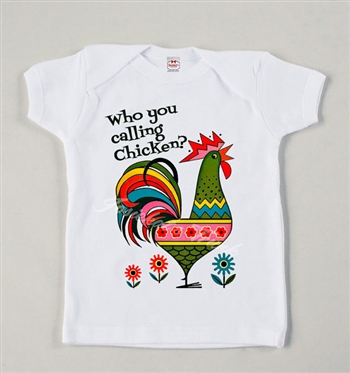 Retro "Who you calling Chicken" Vintage Tee